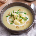 Blumenkohlsuppe - mit Kartoffeln, wie von Oma