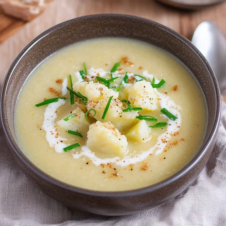 Blumenkohlsuppe - mit Kartoffeln, wie von Oma