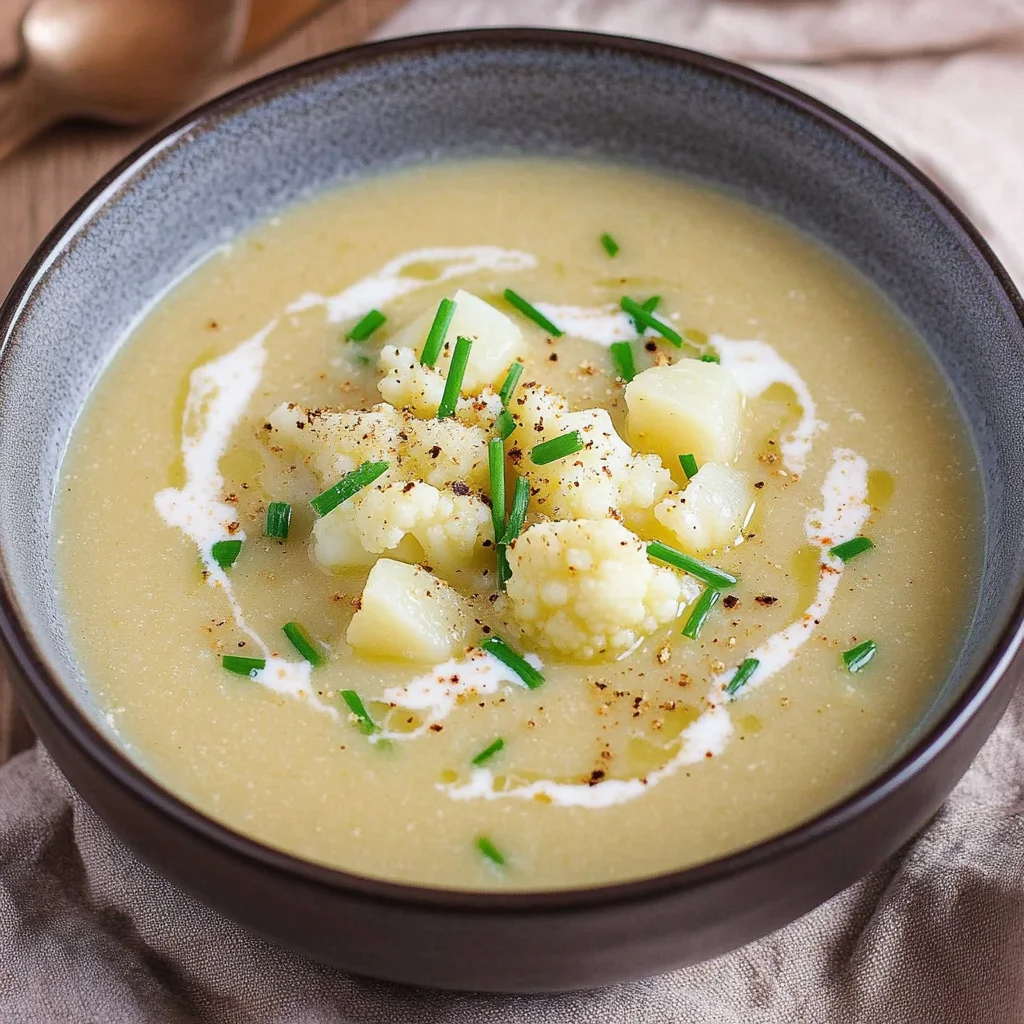 Blumenkohlsuppe