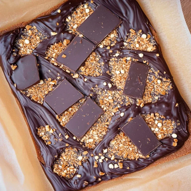 Bruchschokolade zu Weihnachten selber machen (im Backofen)