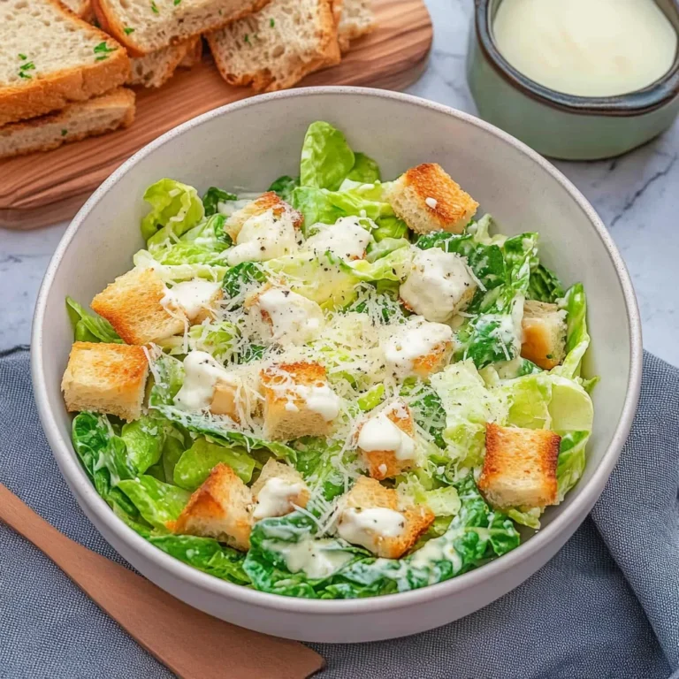 Caesar Salad - ohne Ei & Sardellen