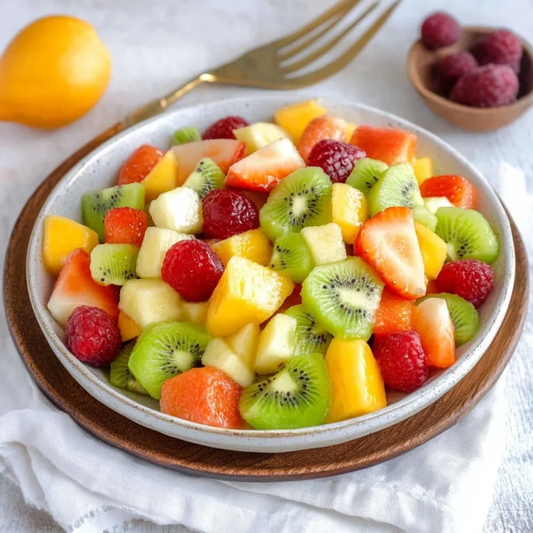 Obstsalat selber machen (schnelles Rezept)