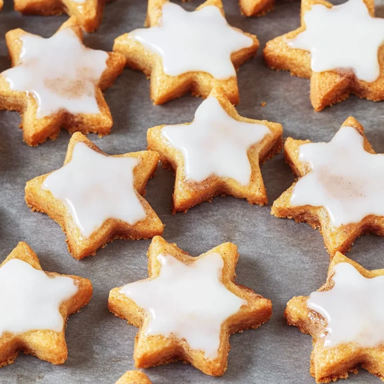 Omas Zimtsterne Rezept - ganz weich & einfach backen