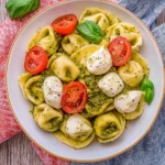 Tortellini Salat mit Pesto (schnelles Rezept)