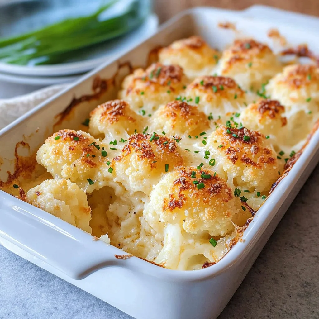 Blumenkohlauflauf - vegetarisch & knusprig überbacken