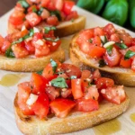 Bruschetta mit Tomaten - klassisch italienisch