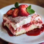 Erdbeer Tiramisu - cremig & ohne Ei